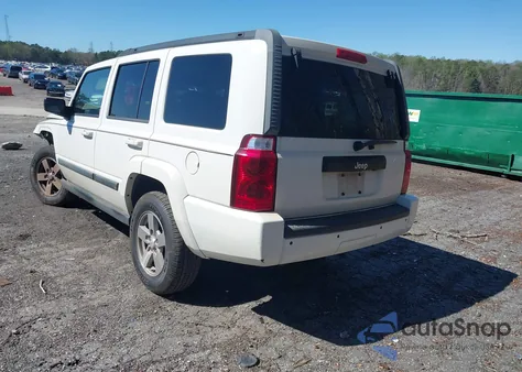 2008 Jeep Commander Sport from USA, damaged, VIN 1J8HH48K68C203003